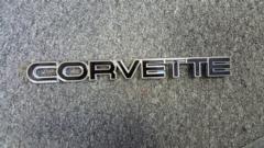 84-85 Corvette C4 Rear Bumper Emblem dark bronze